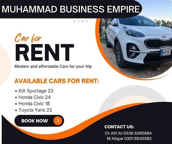 Self Drive Rent A Car | Car Rental Services in Islamabad | KIA | Alto

                                                            alt=