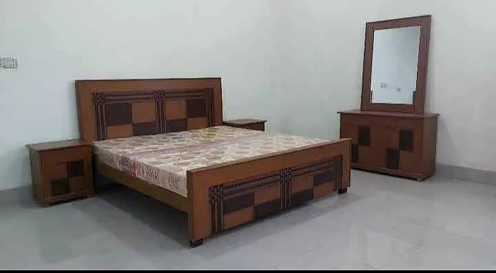 Double bed / bed set / wooden bed / bed / Furniture / king size bed

                                                            alt=