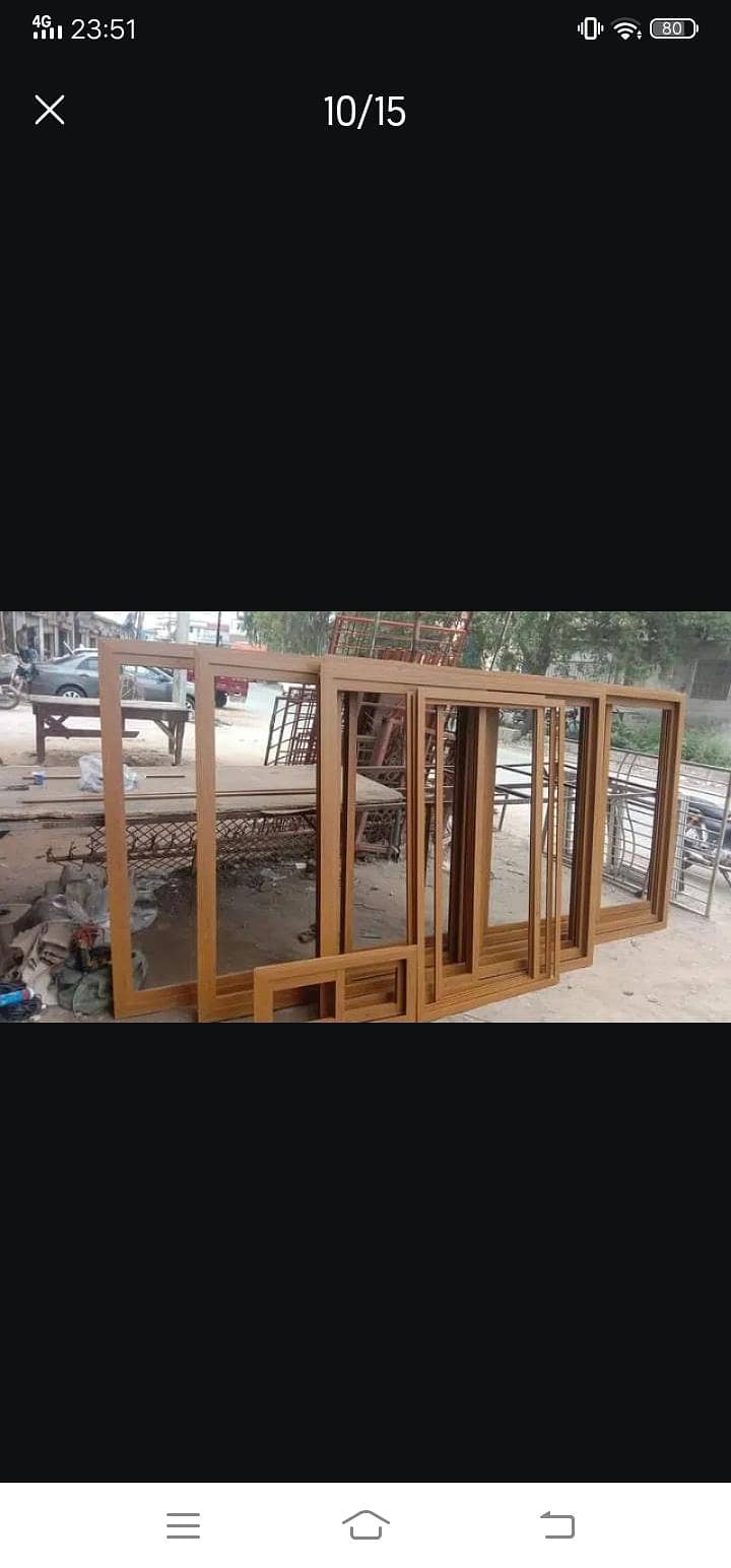 Aluminium Sliding Windows Doors Glass Cabins mirrors