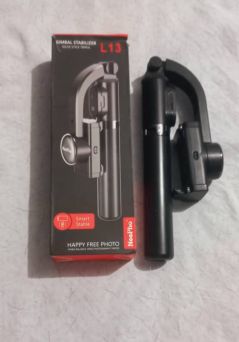 L13 Selfie Stick Tripod with Gimble Stabilizer